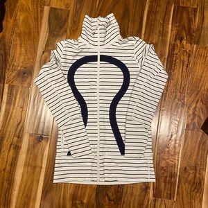 Lululemon Quiet Stripe Stride (?) Jacket - size 8